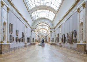 Empty Louvre