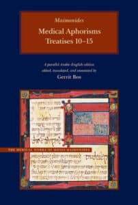 The maimonides book in arabic hebrew