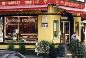 Restaurant goldenberg in the jewish quarter paris