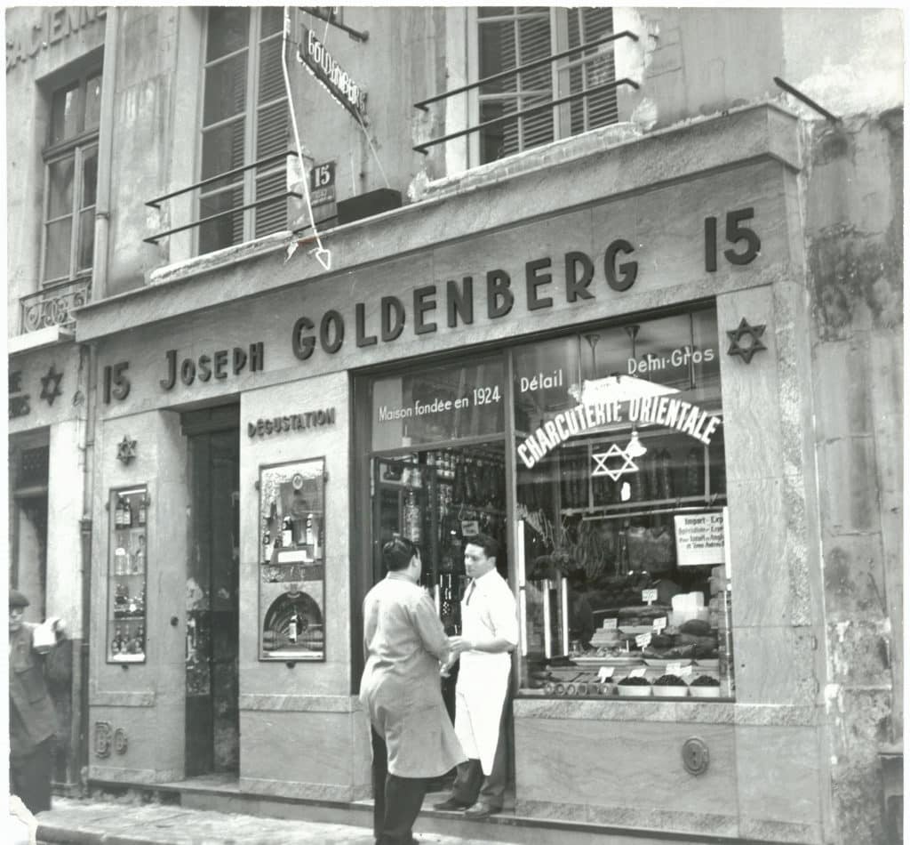 Paris Jewish Quarter - Joseph Goldenberg one of the first kosher butchers in Paris Pletzl