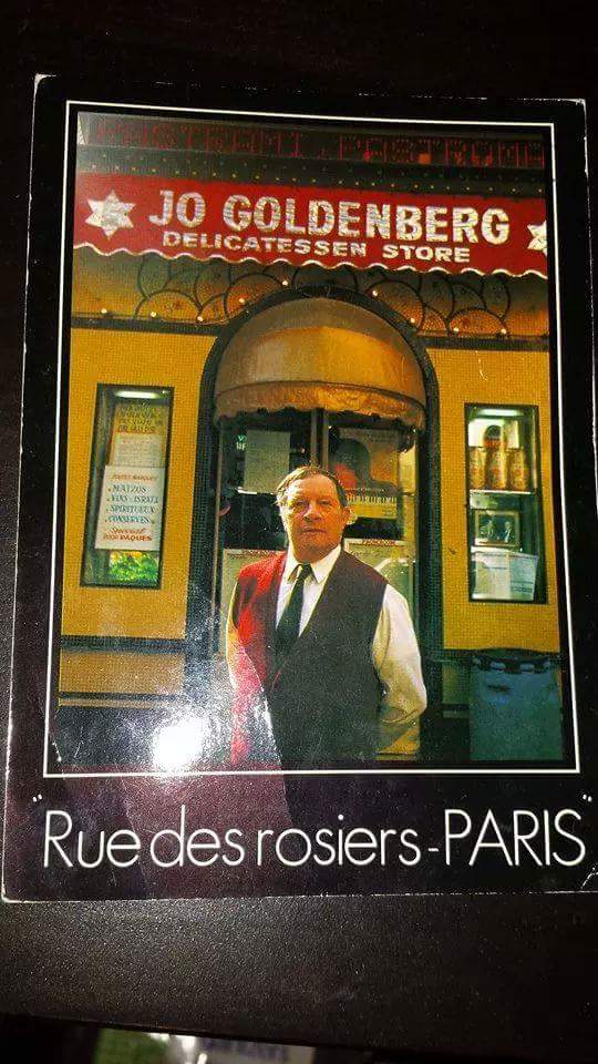 Joe Goldenberg - Rare picture of him in front of the Restaurant Goldenberg